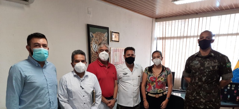 Encuentro para formalización y coordinación de la Cooperación en Pandemia, entre las autoridades de Salud 