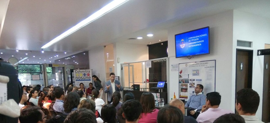 El Consulado de Colombia en Buenos Aires realizó la charla sobre Convalidación de Títulos 