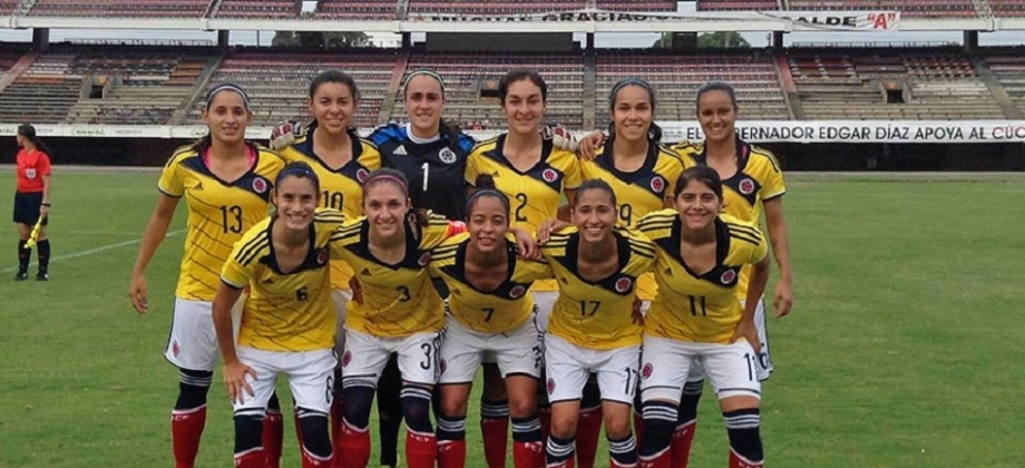 futbolistas femeninas selección juvenil de Colombia