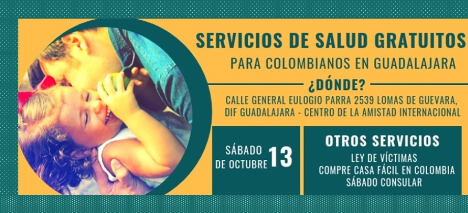 Jornada gratuita de salud para colombianos en Guadalajara