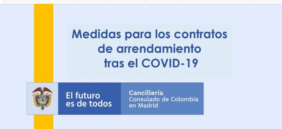 Guía sobre las Medidas para los contratos de arrendamiento tras el COVID