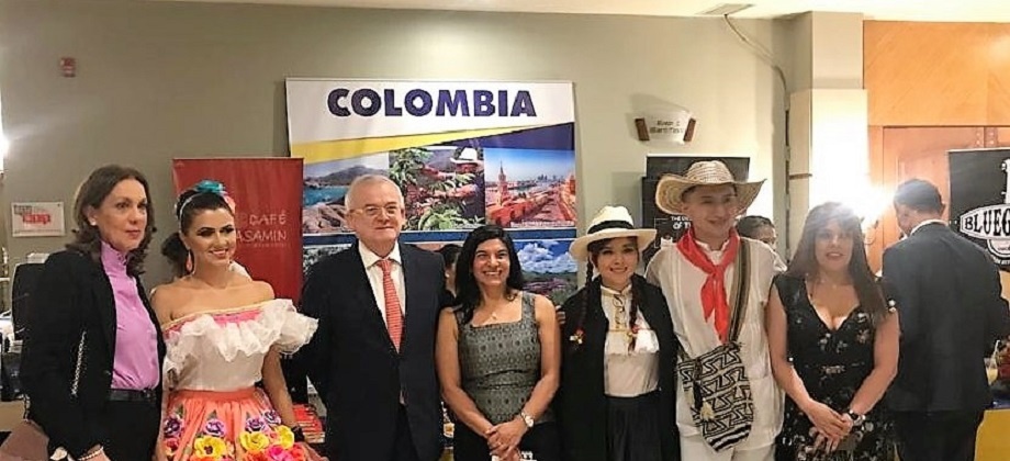 El Consulado de Colombia participó en el XVII Festival de Música, Comidas y Bebidas 2018