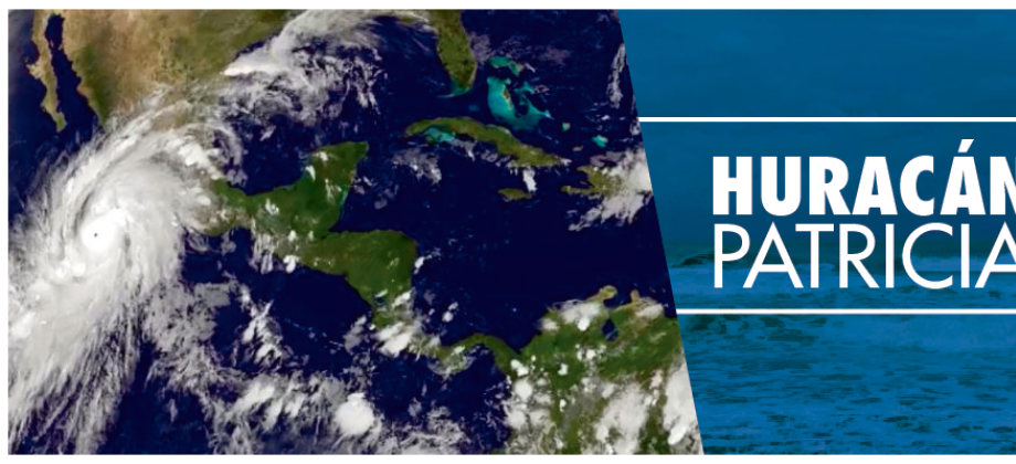 Cancillería colombiana activa protocolo de emergencia por la llegada del huracán Patricia a la costa Pacífica mexicana en horas de la tarde o noche del viernes 23 de octubre