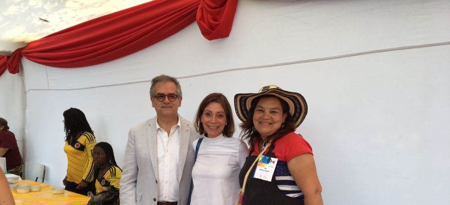 El Consulado de Colombia en Chile participó en el Festival Migrafest 2016, que reunió lo mejor de la cultura migrante en Quilicura