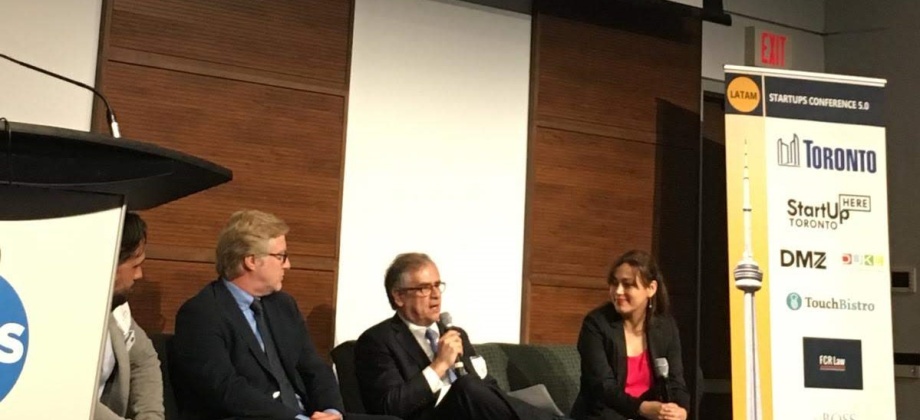 El Cónsul General en Toronto participa en la conferencia “LatAm Startups en Toronto”.