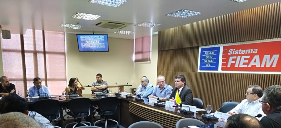 Consulado de Colombia en Manaos y Procolombia Presentaron la charla “Colombia Aliado Estratégico”