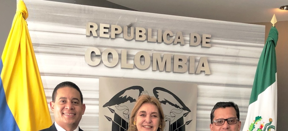 Tomó posesión el nuevo Cónsul de Colombia en Ciudad de México  