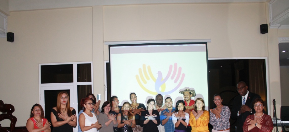 Consulado de Colombia en Puerto España conmemoró el Día de la Independencia en Surinam 