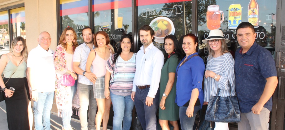 Cónsul de Colombia en Miami se reunió con los connacionales Pembroke Pines