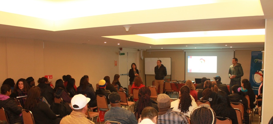 En Punta Arenas, inician capacitaciones en seguridad previsional a connacionales como parte de la agenda del Consulado Móvil