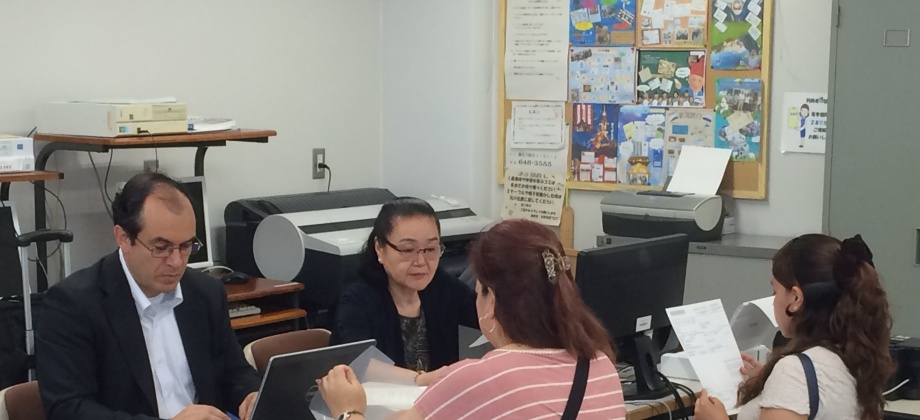 El Consulado de Colombia en Tokio realizo un Consulado Móvil en la ciudad de Fujieda-shi, prefectura de Shizuoka. 