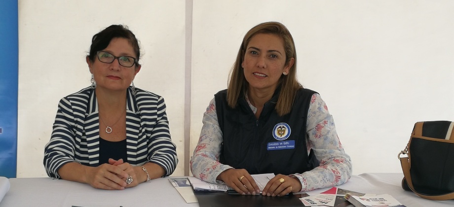 El Consulado de Colombia en Quito participó en la “Semana de la Movilidad Humana”