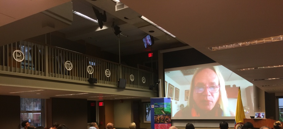 Consulado de Colombia y la Red Colombiana de Diplomacia para la Ciencia iniciaron en el Phillips Auditorium de la Universidad de Harvard su iniciativa Café Colombia 