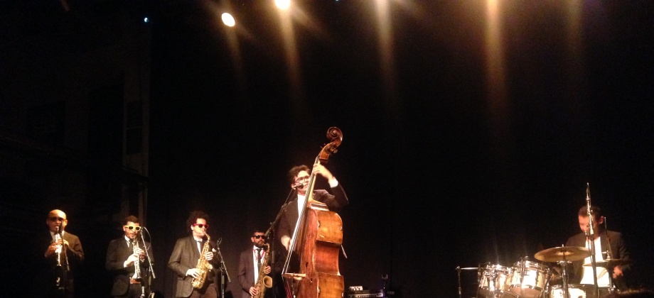 Embajada de Colombia acompañó el concierto del grupo de jazz colombiano Fatso en la ciudad de Berna