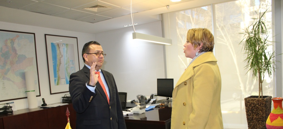 Elías Ancízar Silva Robayo es el nuevo Cónsul General de Colombia en Santiago 