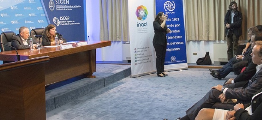 Cónsul de Colombia en Buenos Aires asistió a la presentación de la campaña 'Soy Migrante' liderada por la Inadi y la OIM