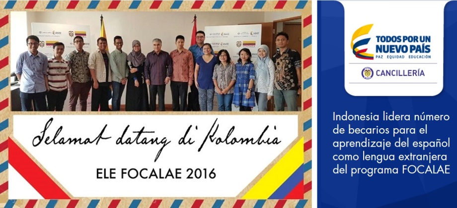 Indonesia lidera número de becarios para el aprendizaje del español como lengua extranjera del programa FOCALAE