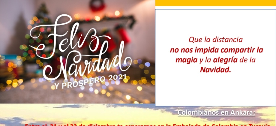 Aguinaldo navideño para colombianos 