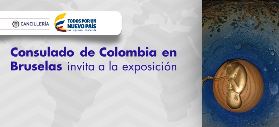 La artista colombiana Marisol León Malagón expondrá su obra “Oro azul” en la sede del Consulado 