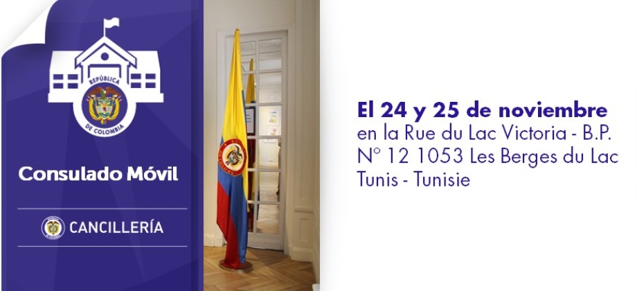 Jornada de Consulado Móvil en la ciudad de Túnez 