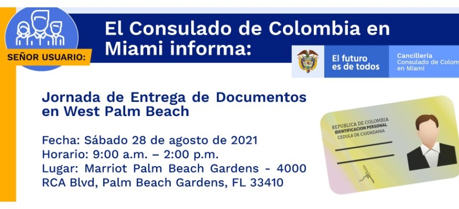 Jornada de Entrega de Documentos en West Palm
