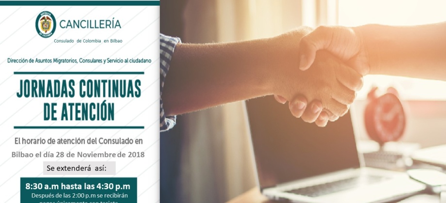 Jornadas continuas atención
