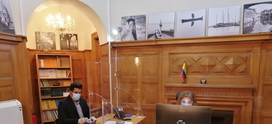 Durante el fin de semana el Consulado de Colombia en El Cairo realizó la jornada extendida de servicios y trámites 