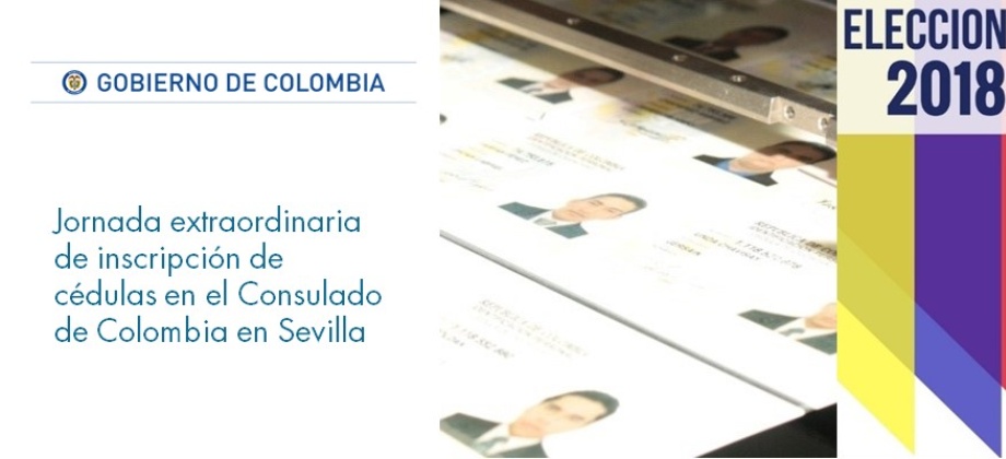 Jornada extraordinaria de inscripción de cédulas en el Consulado en Sevilla