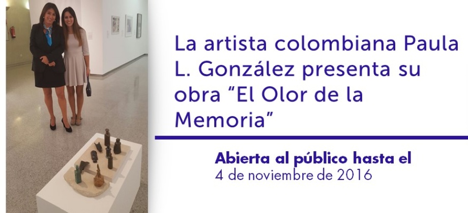 La artista colombiana presenta su obra “El Olor de la Memoria” en Sevilla
