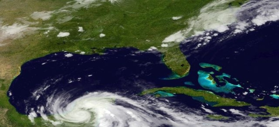 Según reportes de la autoridades mexicanas no hay colombianos entre las víctimas mortales que deja el paso de estos fenómenos naturales. Imagen: NASA