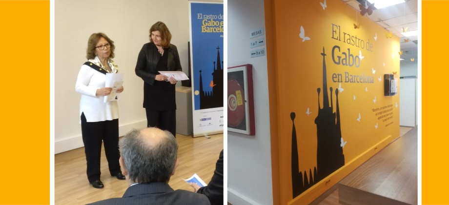 El consulado de Colombia en Barcelona realizó la presentación de ‘El rastro de Gabo en Barcelona’, homenaje a Gabriel García Márquez