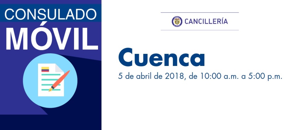 El Consulado de Colombia en Madrid visitará Cuenca con su Consulado Móvil, el 5 de abril de 2018