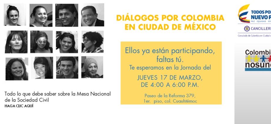 Todo lo que debe saber sobre la mesa nacional de la sociedad civil