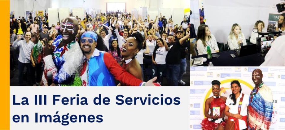 La III Feria de Servicios del Consulado de Colombia en México en imágenes