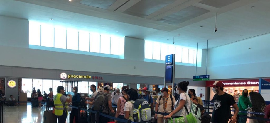 Desde México, hoy regresan al país 150 colombianos en un vuelo de carácter humanitario