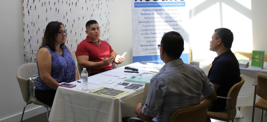 Colombianos en el Sur de La Florida participaron en la jornada de estrategias para buscar empleo organizada por el Consulado de Colombia en Miami
