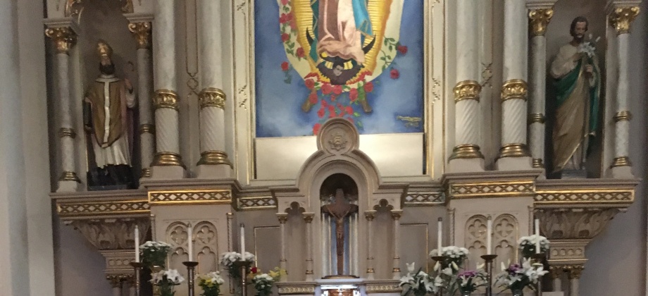 Consulado de Colombia en Chicago celebró una misa con motivo de la visita del Papa al país