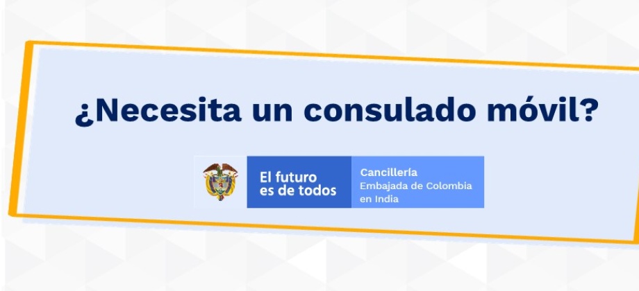 ¿Necesita un consulado móvil en 2021?
