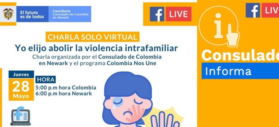 Facebook Live: Yo elijo abolir la violencia intrafamiliar