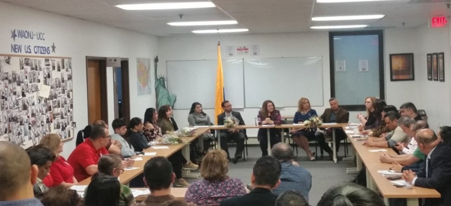 El Consulado de Colombia en Newark conmemoró el Día Nacional de la Memoria y Solidaridad de las Víctimas