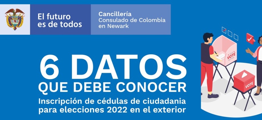 No olvide registrar su cédula para las próximas elecciones 