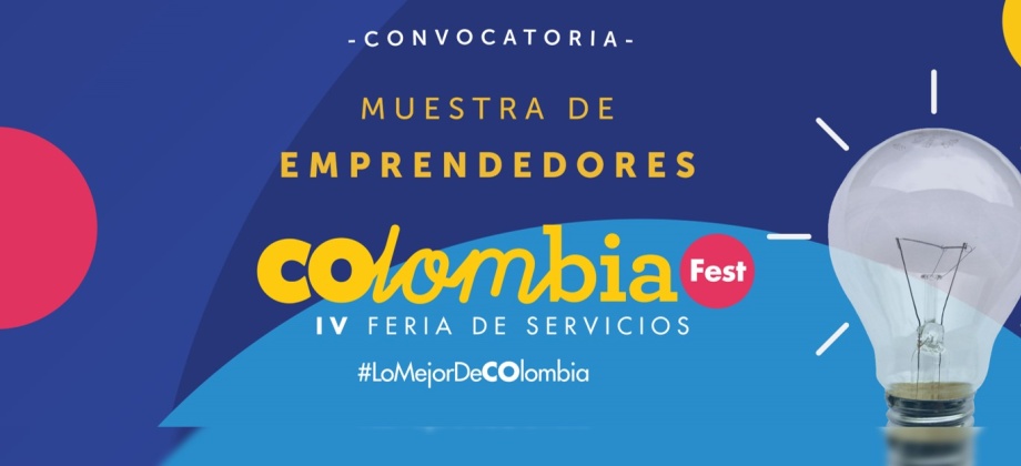 Si usted participó en los programas de emprendimiento del Consulado en Nueva York, su iniciativa empresarial podrá estar en la muestra de emprendedores del Colombia Fest – IV Feria de Servicios