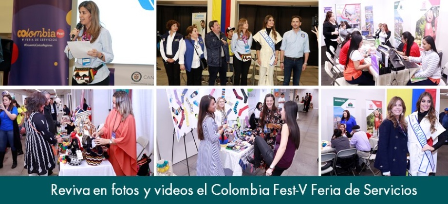 Reviva en fotos y videos el Colombia Fest-V Feria de Servicios