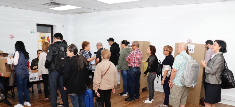 Colombianos en Nueva York y Connecticut ya comienzan a participar de la jornada electoral presidencial 2018, que se realiza del 21 al 27 de mayo de 2018
