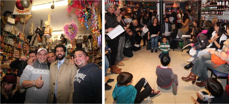 Consulado en París y el Programa Colombia Nos Une compartió con los connacionales durante las actividades de 'Colombia Nos Une en Navidad'