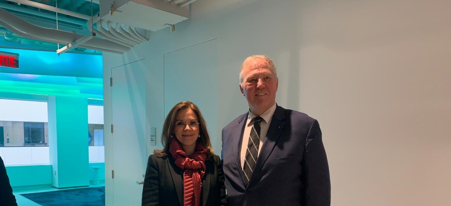 Desde Nueva York, Colombia y Canadá intercambian experiencias en materia consular