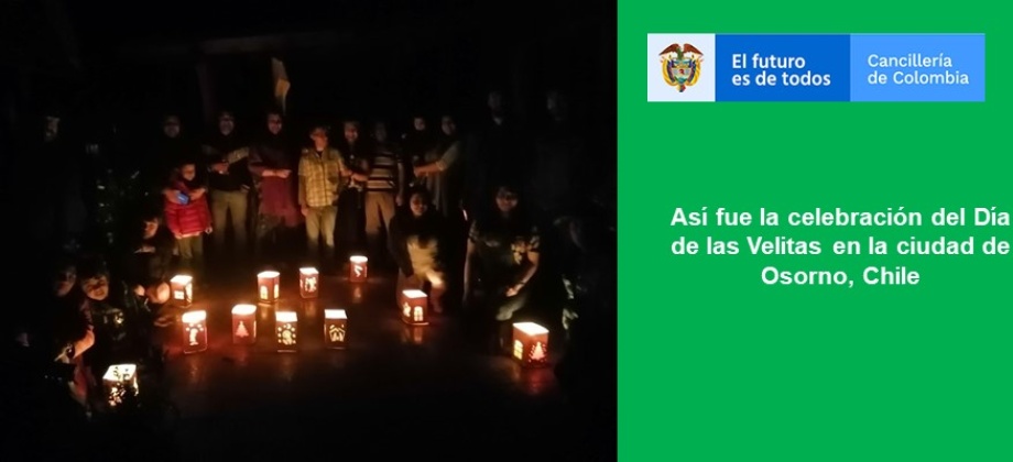 Así fue la celebración del Día de las Velitas en la ciudad de Osorno
