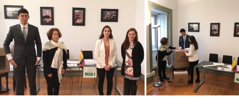 La Embajada y el Consulado de Colombia en Portugal adelantan la jornada de elecciones en el exterior para Congreso y consultas interpartidistas 2018