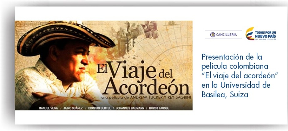 Presentación de la película colombiana “El viaje del acordeón” en la Universidad de Basilea
