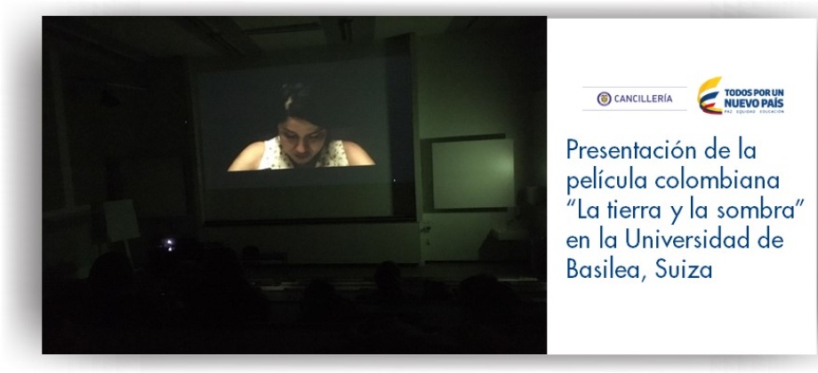 Presentación de la película colombiana “La tierra y la sombra” en la Universidad de Basilea